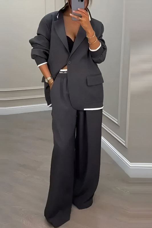 Esra™ | Stijlvolle relaxte blazer set