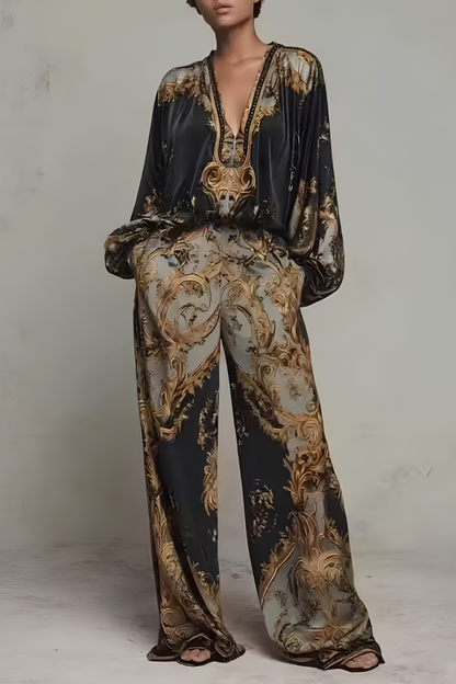 Nira™ | Moderne Lange Mouw Jumpsuit