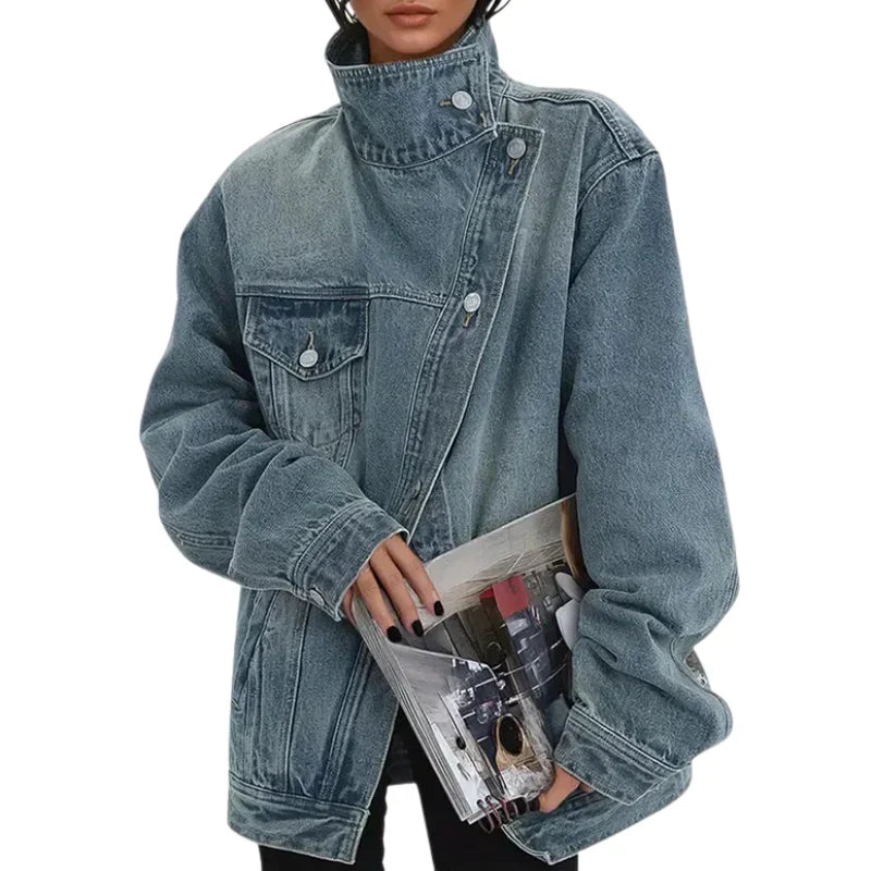 Luna™ | Casual Relaxte Denim Jas