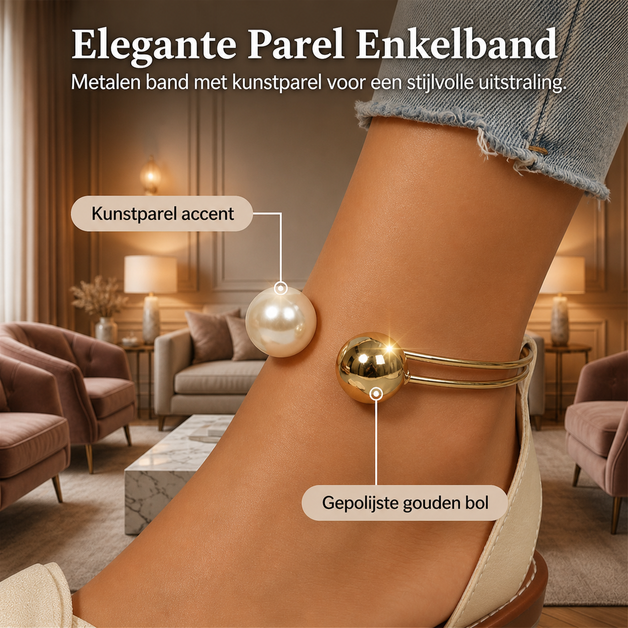 Esme™ | Elegante Ring Sandalen