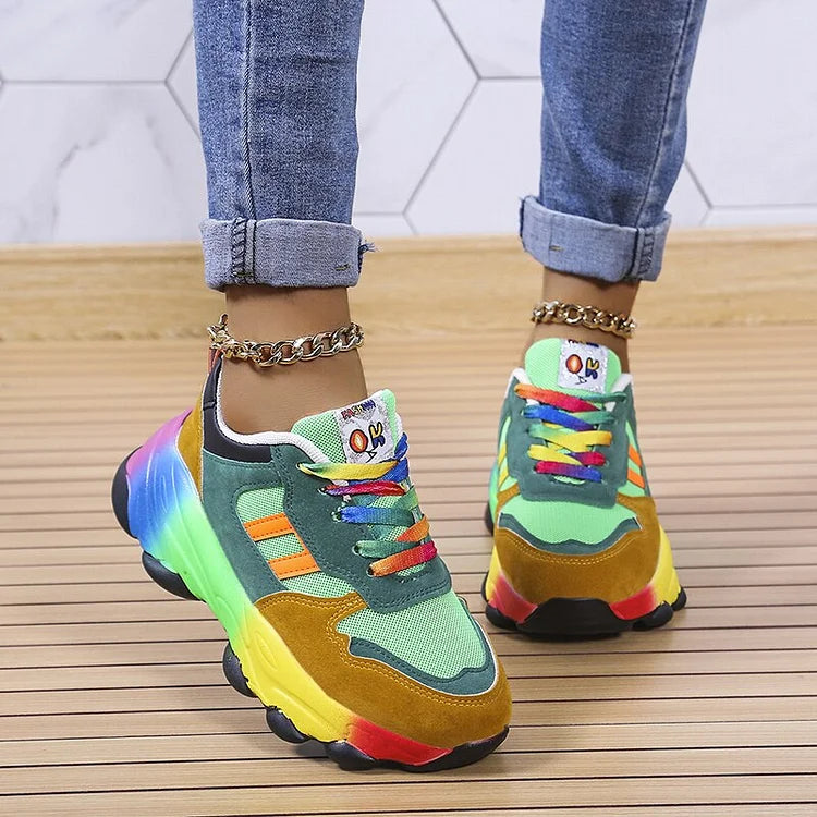 Juna™ | Orthopedische Kleurrijke Wandelsneakers 7