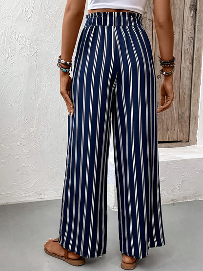 Lena™ | Stijlvolle Gestreepte Broek