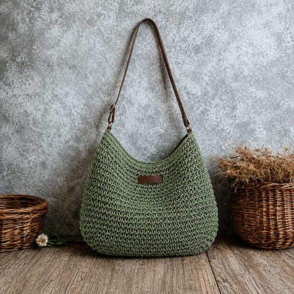 Noor™ | Elegante Geweven Schoudertas