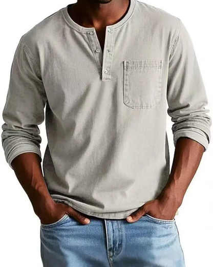 Rexo™ | Stijlvol Denim Shirt