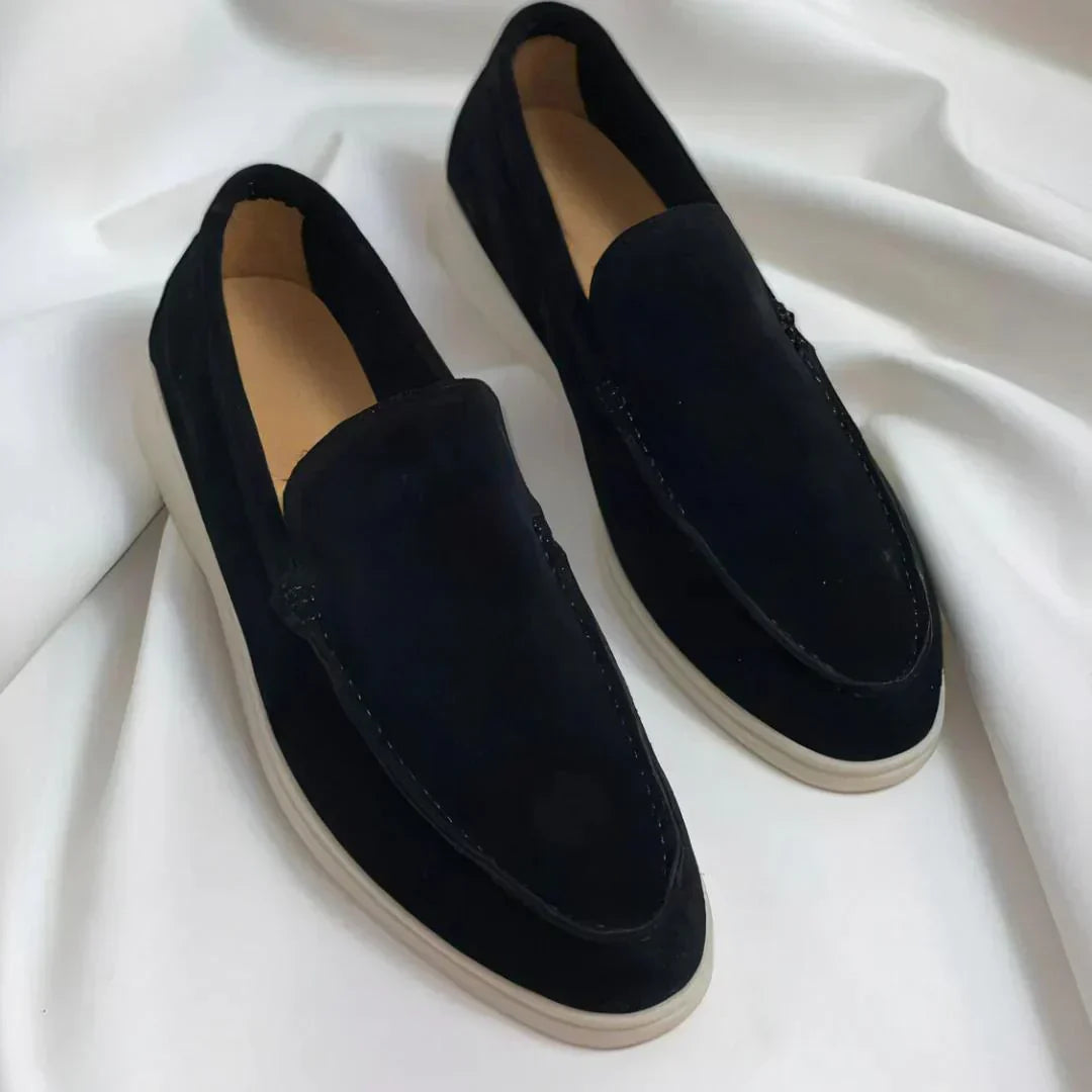 Elegante suède instappers