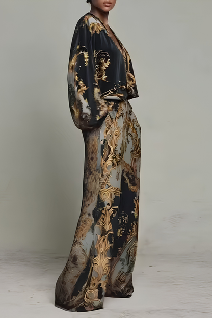 Nira™ | Moderne Lange Mouw Jumpsuit