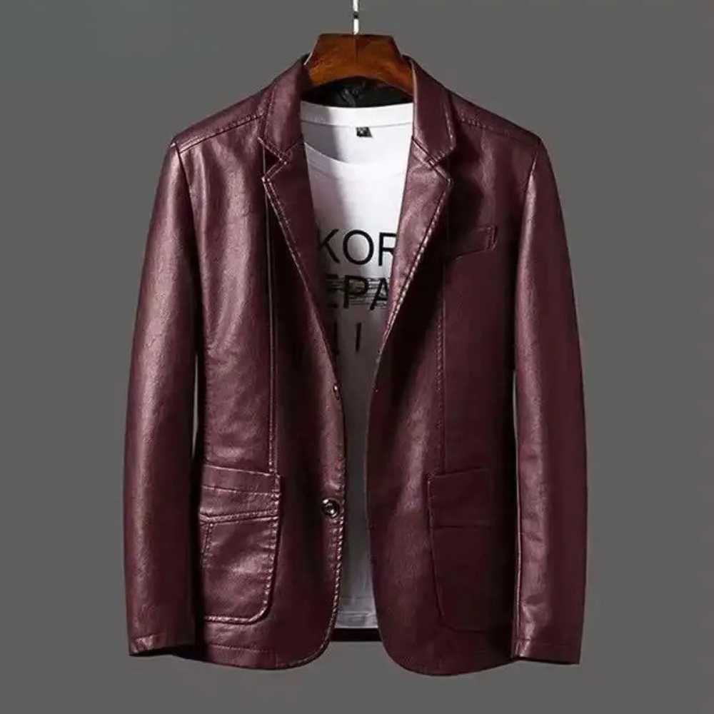 Levi™ | Stijlvolle Leren Blazer
