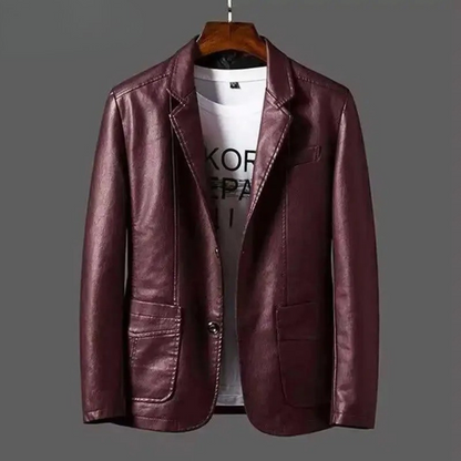Levi™ | Stijlvolle Leren Blazer