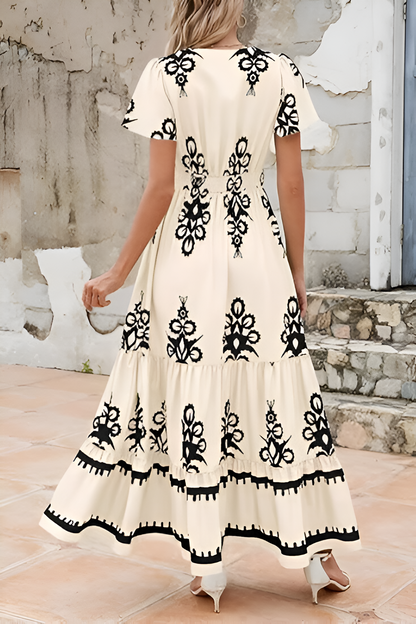 Lisa™ | Boho Mouwloze Maxi-jurk