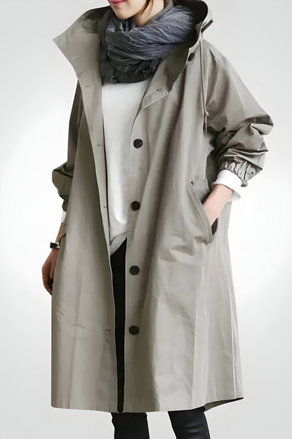 Léa™ | Elegante Herfst Wind- en Regenjas