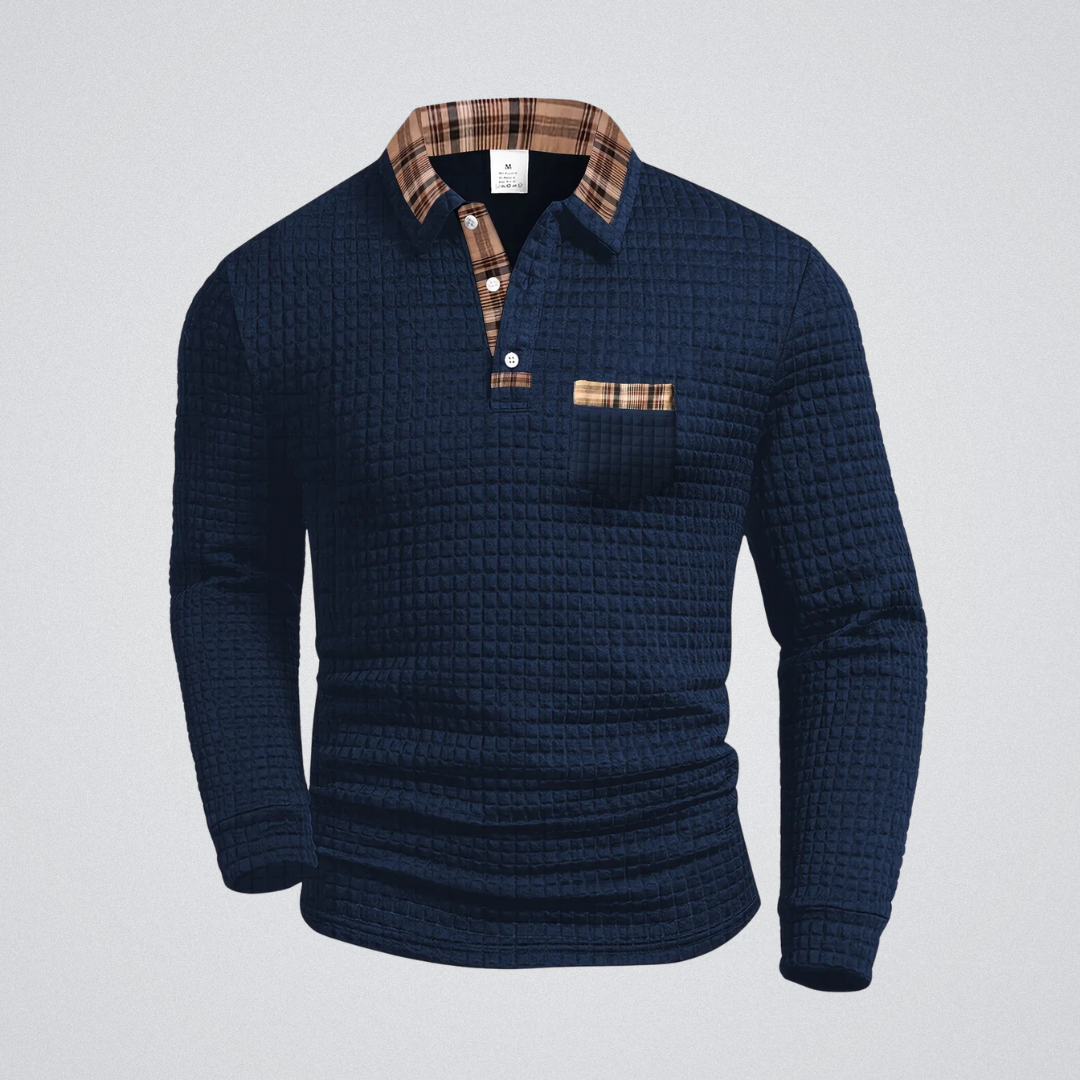 Gestreepte polo