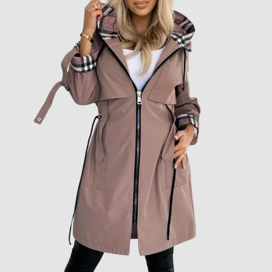 Camille™ | Tussen Jas met Capuchon