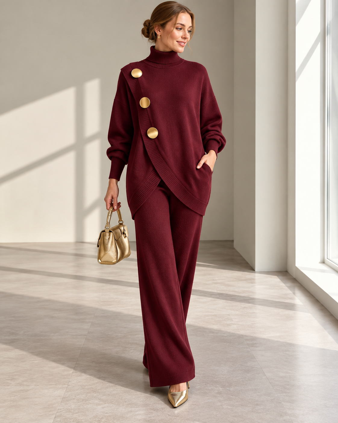 Noa™ | Set met Coltrui en Comfortabele Broek