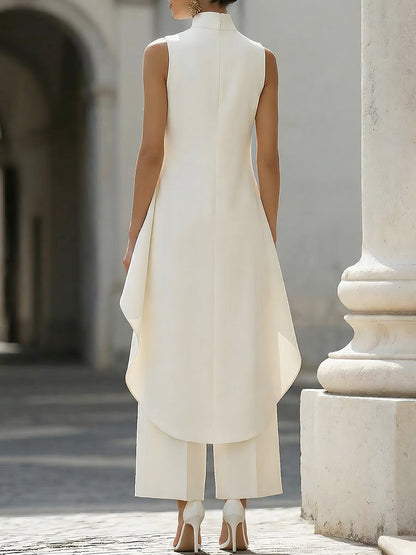 Yara™ | Elegante Mouwloze Jumpsuit met Drapering 13