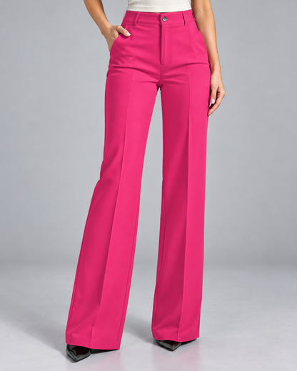 Danielle™ | Comfortabele Broek met Hoge Taille en Wijde Pijpen
