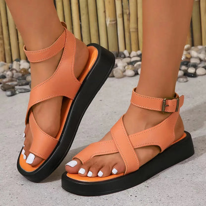 Nera™ | Comfortabele Platte Sandalen