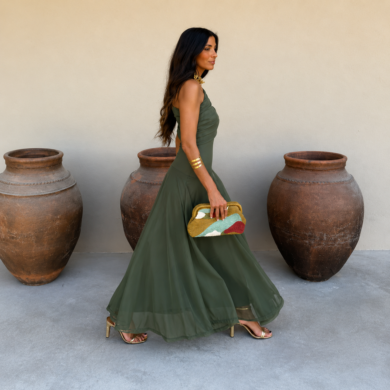 Jolie™ | Flatterende Maxi Jurk