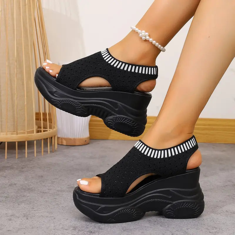 Pia™ | Comfortabele Orthopedische  Platform Sandalen