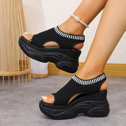 Pia™ | Comfortabele Orthopedische  Platform Sandalen