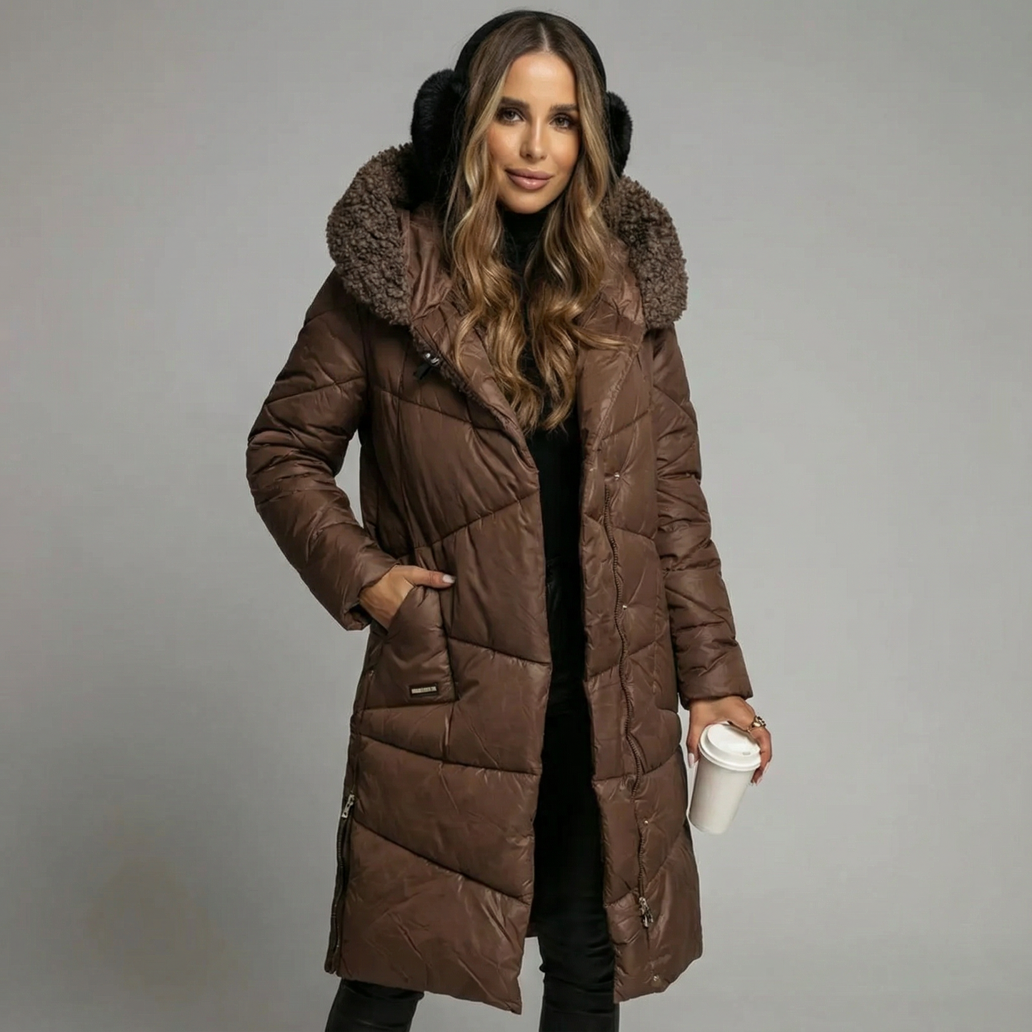 Miloë™ | Warme Gewatteerde Parka Winterjas