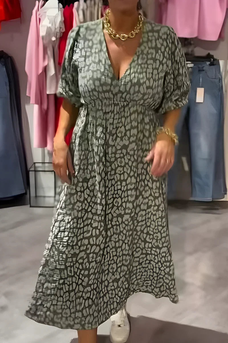 Anna™ | Luchtige Zomerjurk van Linnen