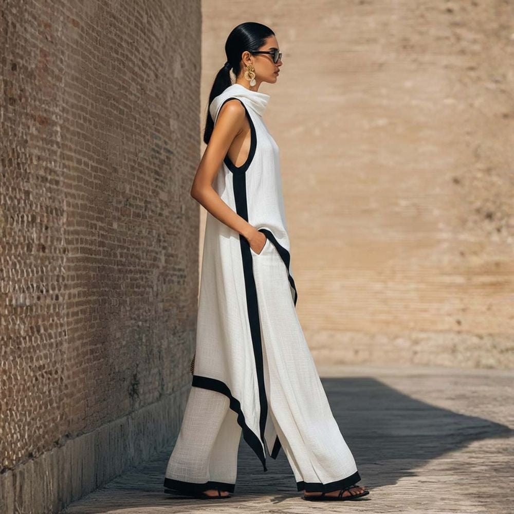 Jovanne™ | Elegante Linnen Tweedelige Set