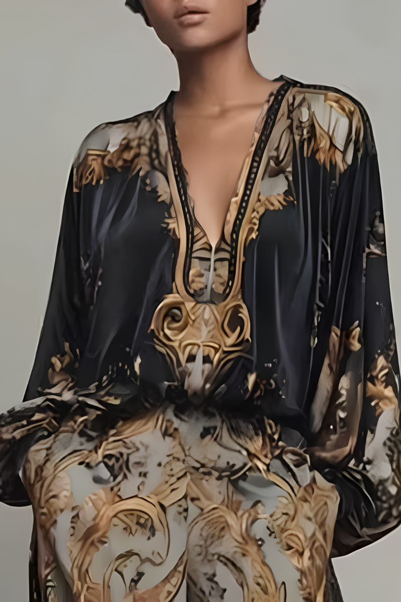 Nira™ | Moderne Lange Mouw Jumpsuit