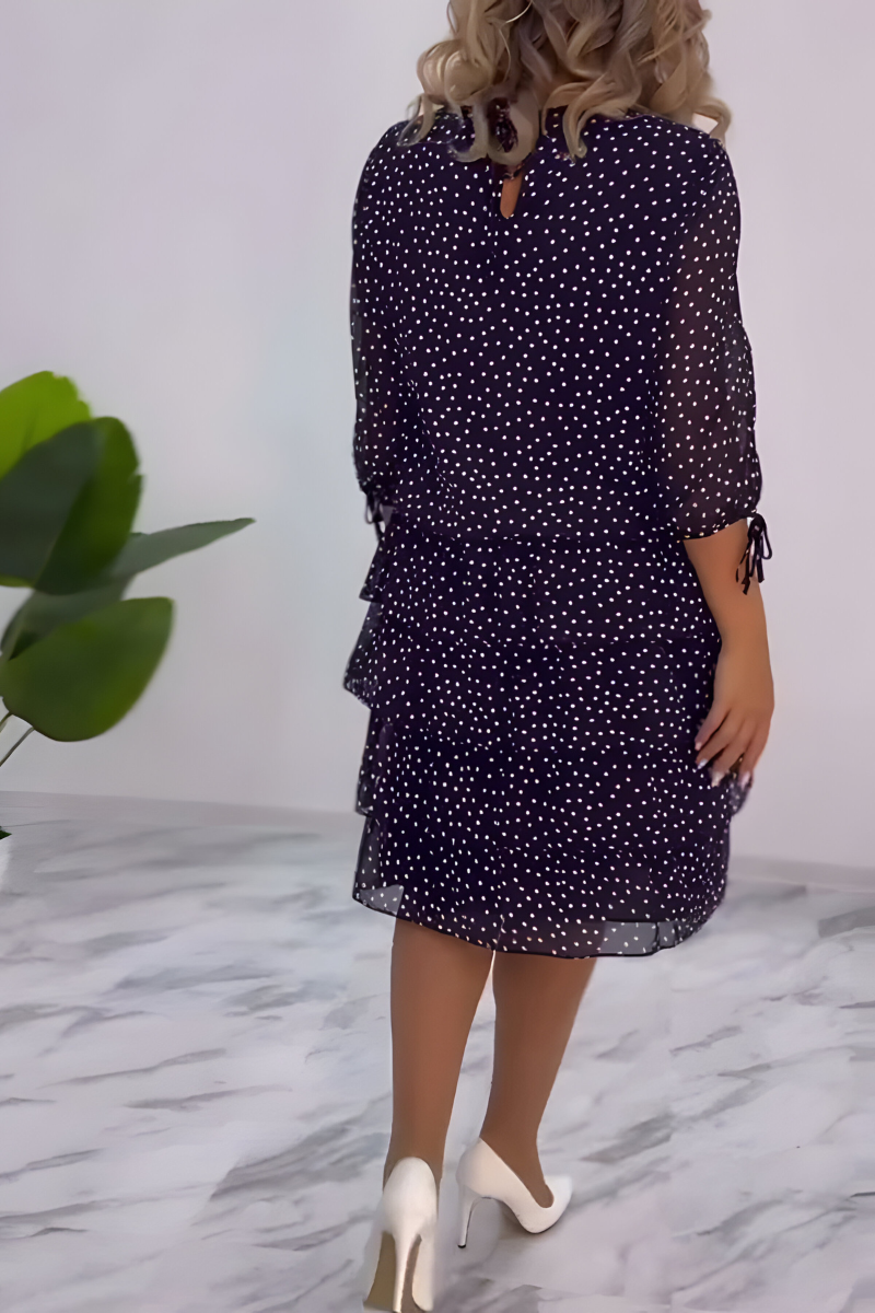 Elva™ | Stijlvolle Comfortabele Midi Jurk