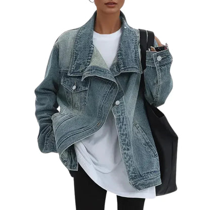 Luna™ | Casual Relaxte Denim Jas