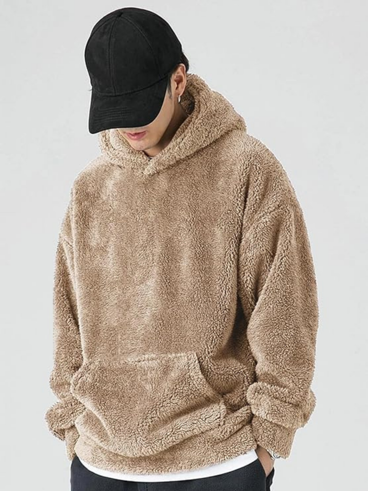 Sem™ | Warme geblokte hoodie met relaxte pasvorm 4