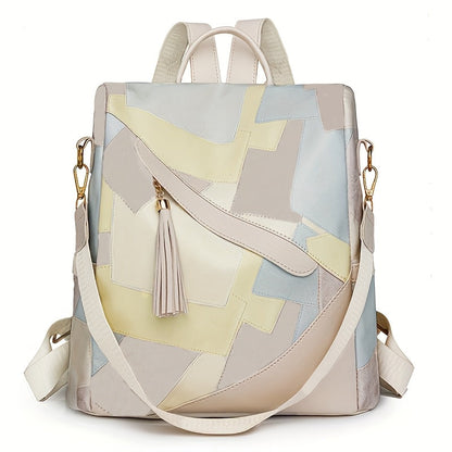 Rosine™ | Patchwork Anti-Diefstal Rugzak 10