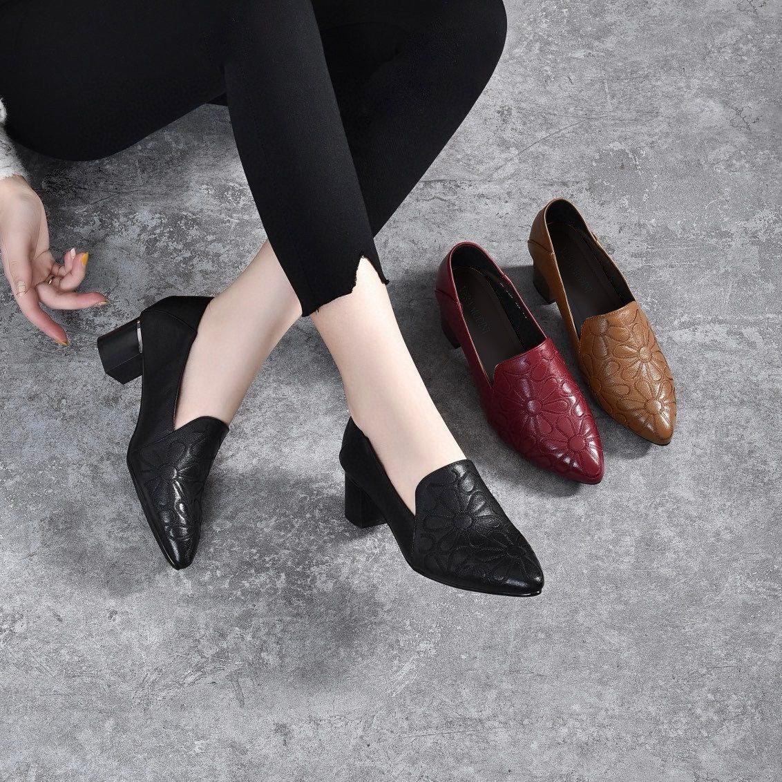 Nora™ | Elegante Comfortabele Orthopedische Hakken