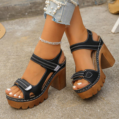 Nola™ | Comfortabele Orthopedische Platform Sandalen