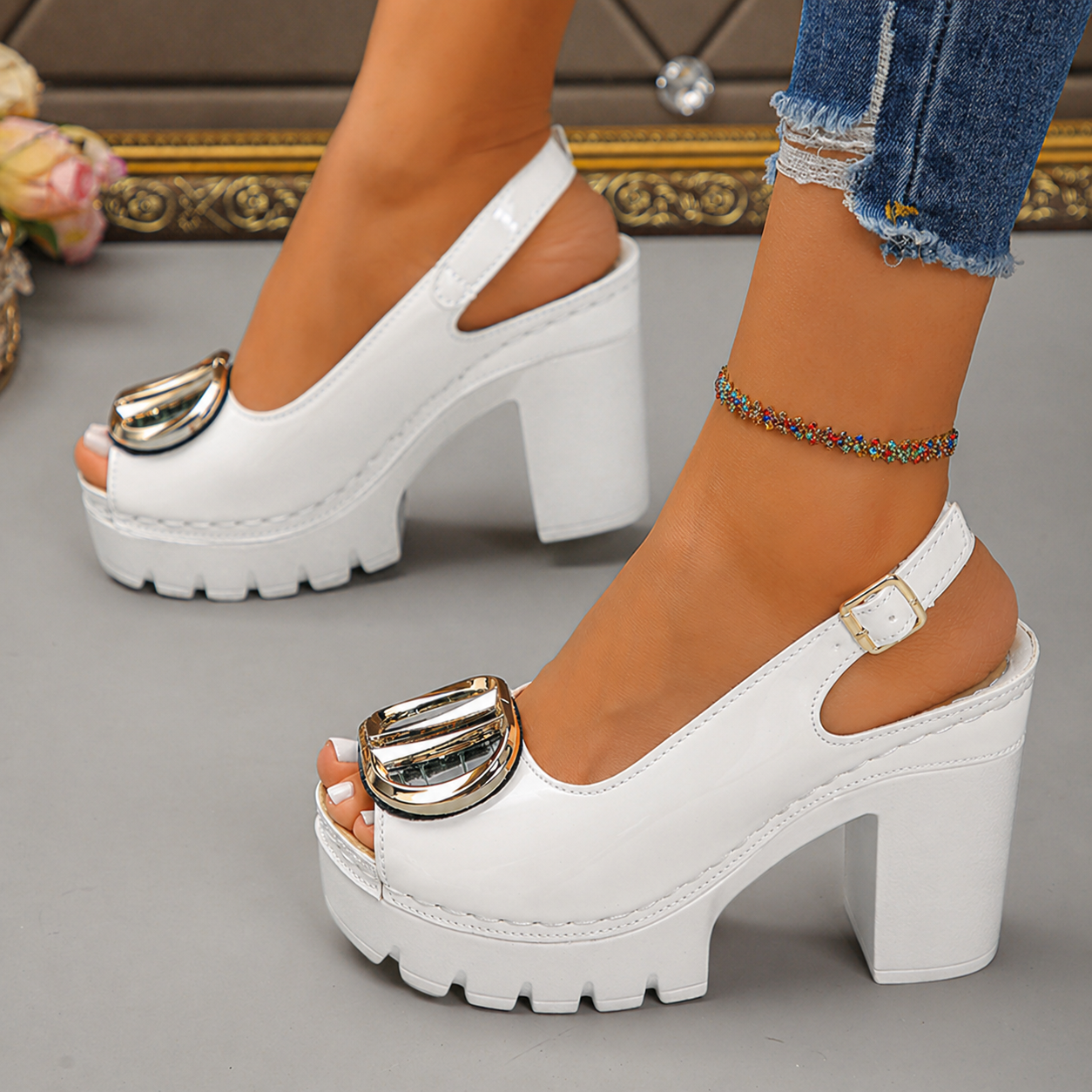 Bodi™ | Stijlvolle Platform Sandalen