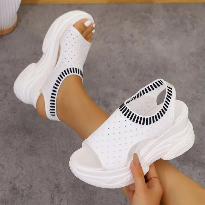 Julia™ | Comfortabele Platform Sandalen