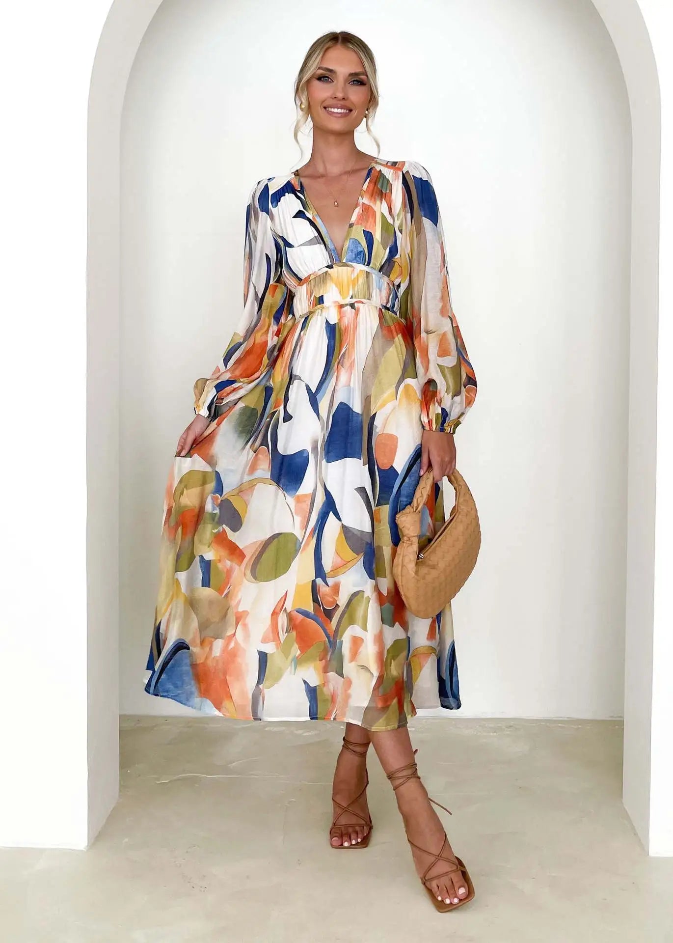 Rumi™ | Stijlvolle Maxi Jurk