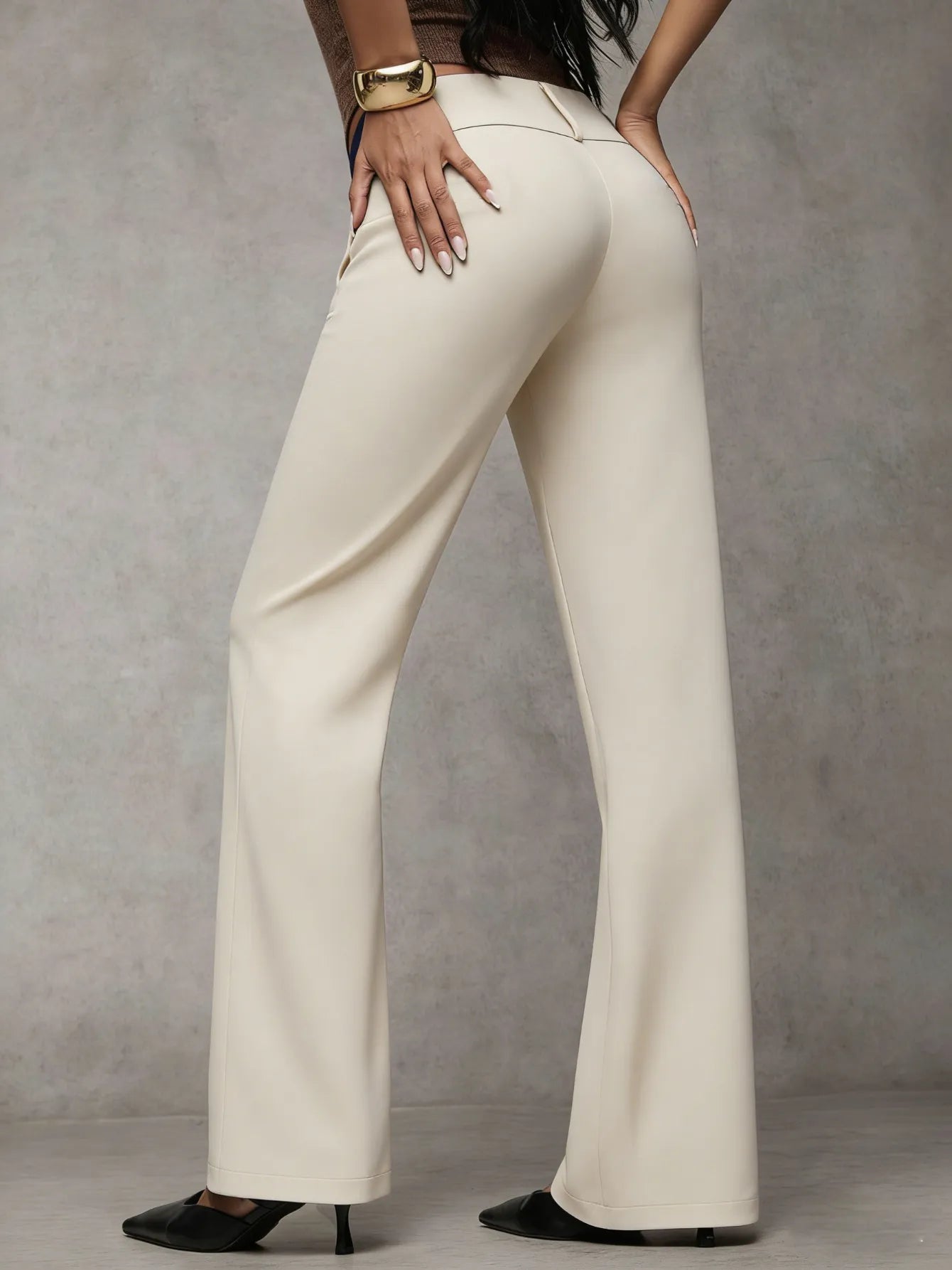 Sanne™ | Elegante Wijde Pijp Broek (copy)