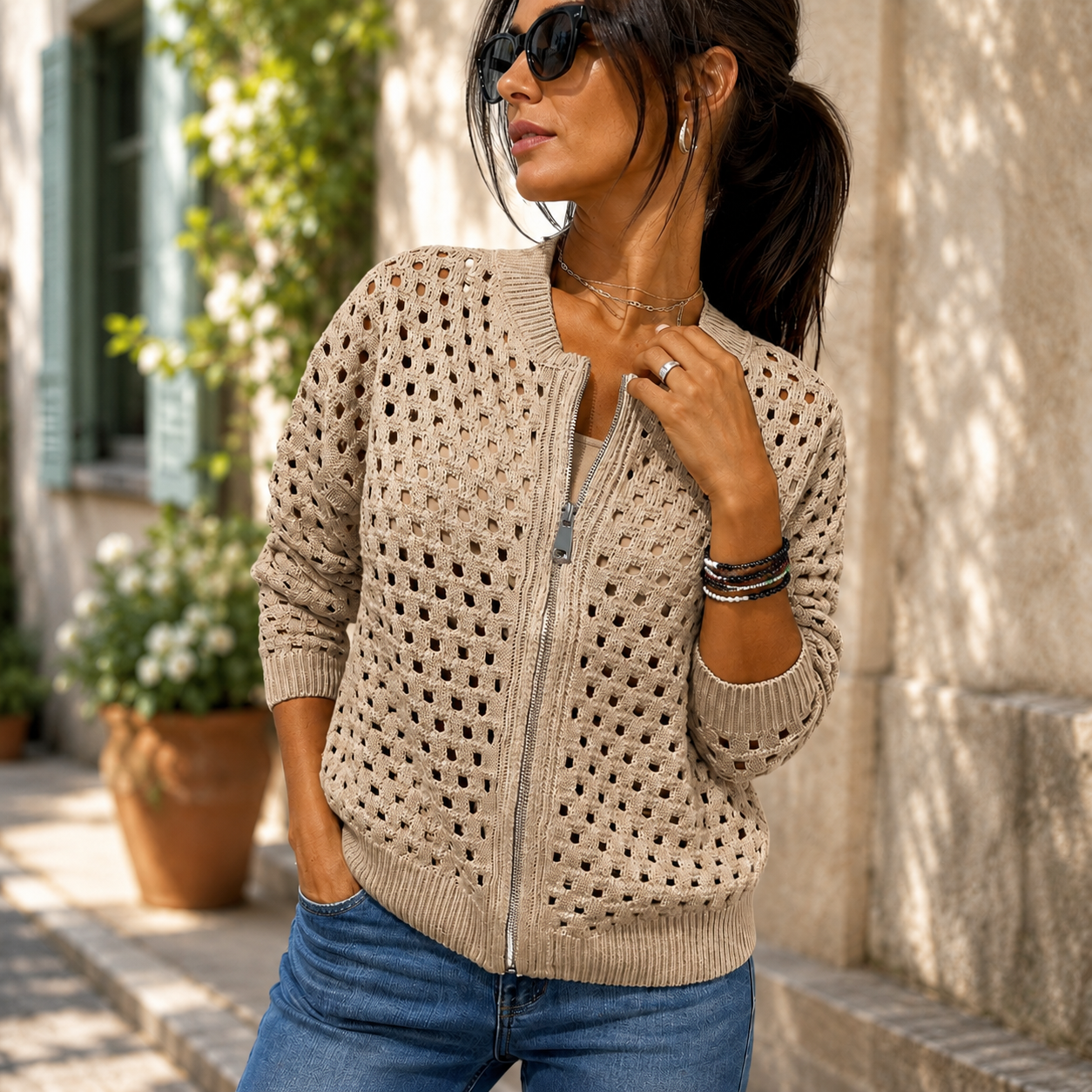 Elva™ | Premium Gebreid Vest
