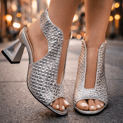 Bodi™ | Elegante Cut Out Hak Sandalen