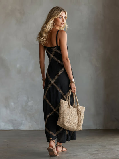 Zafira™ | Elegante Jumpsuit Met Wijde Pijpen En Print