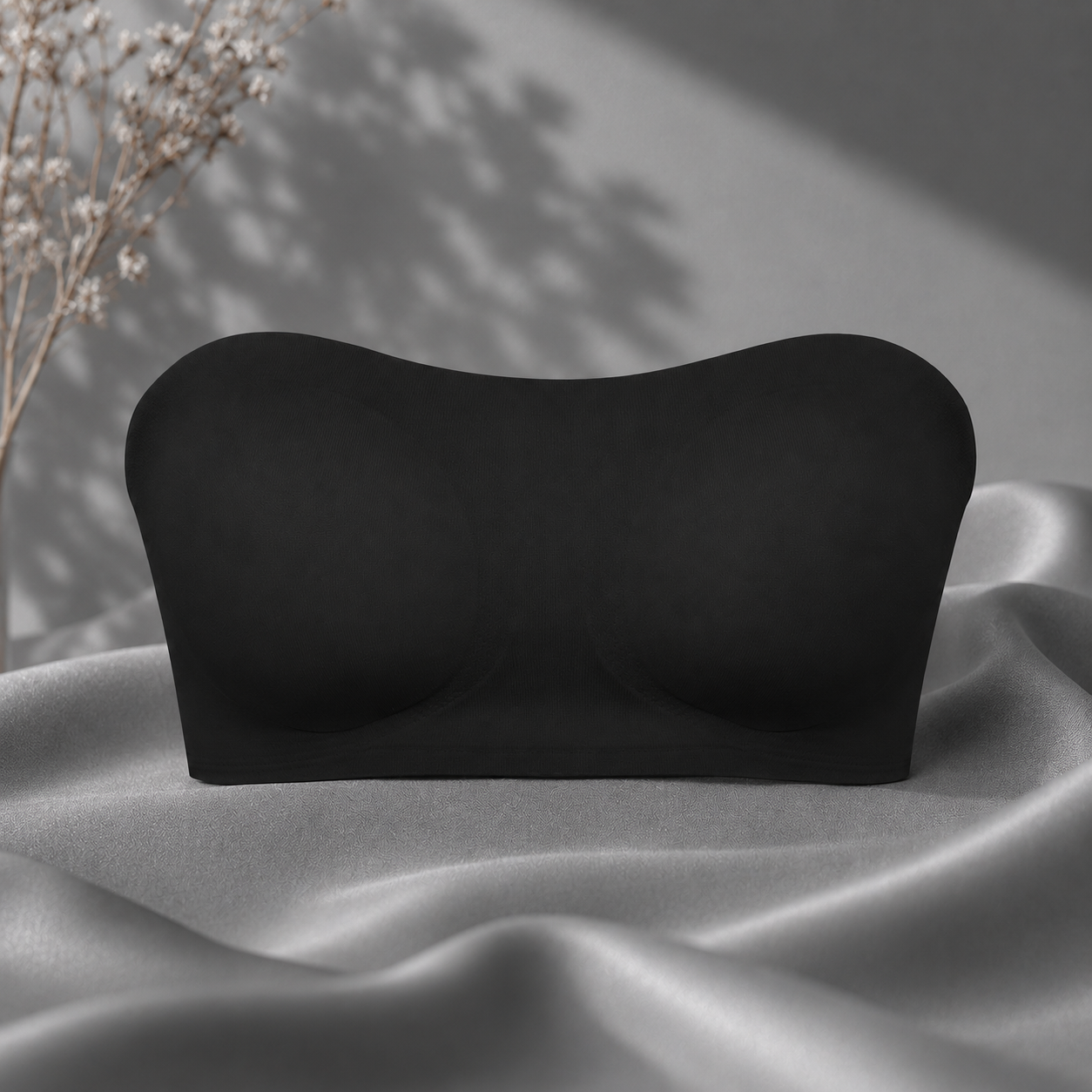 Lune™ | Strapless Wireless BH Met Crossover Zijsluiting