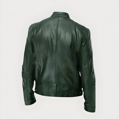 Joren™ | Klassieke bikerjas met rits