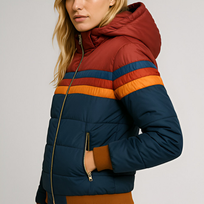 Sophie™ | Retro Gewatteerde Winterjas