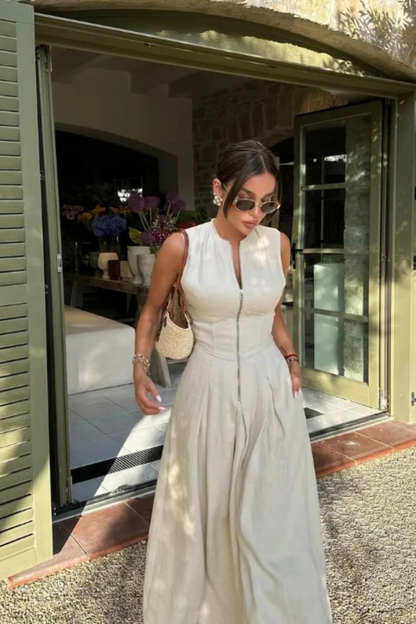 Olin™ | Stijlvolle Getailleerde Jumpsuit