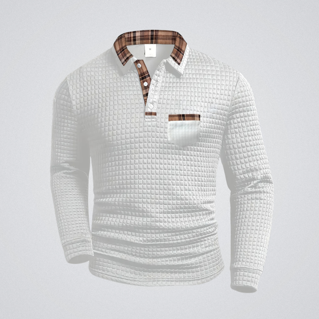 Gestreepte polo