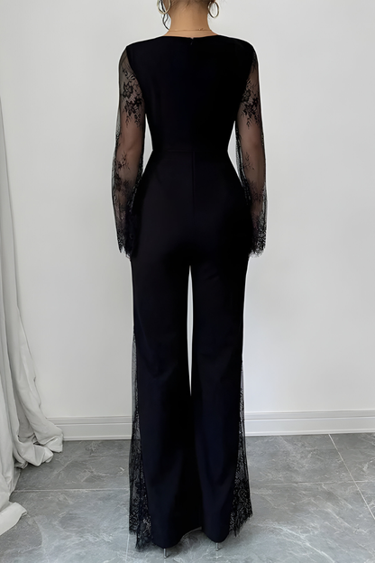 Kira™ | Elegante Jumpsuit met Kantdetails