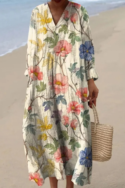 Korae™ | Elegante Zomer Midi Jurk