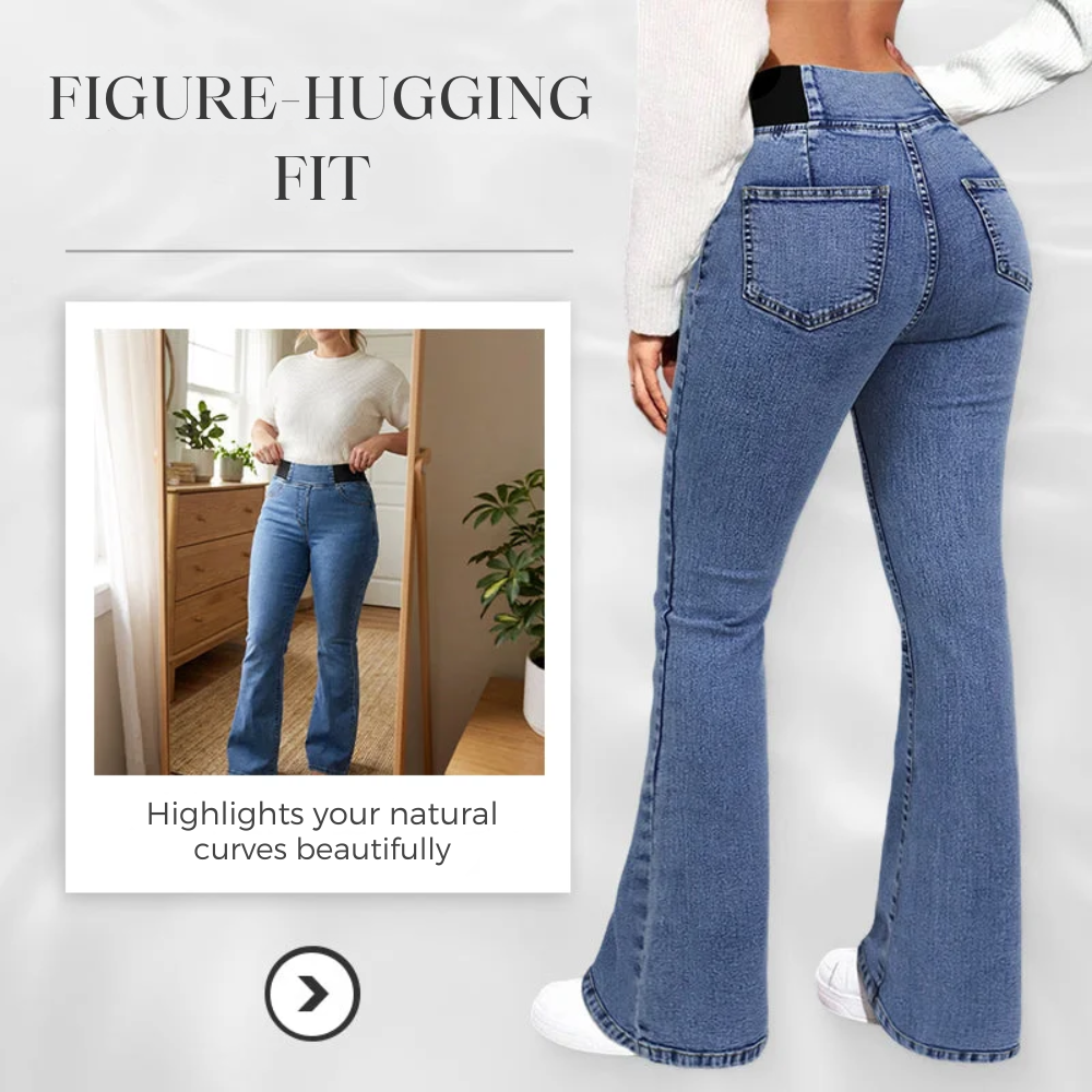 Tara™ | Moderne stretch flare jeans
