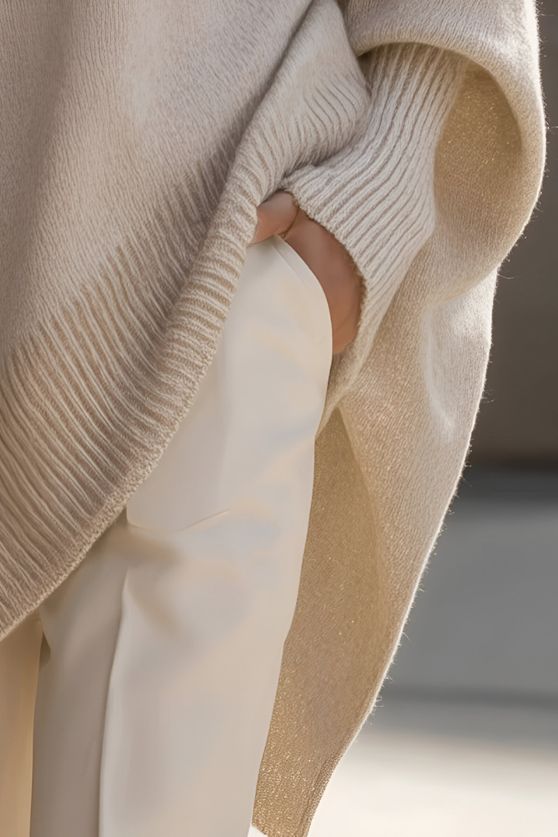 Nari™ | Elegante Oversized Gebreide Trui
