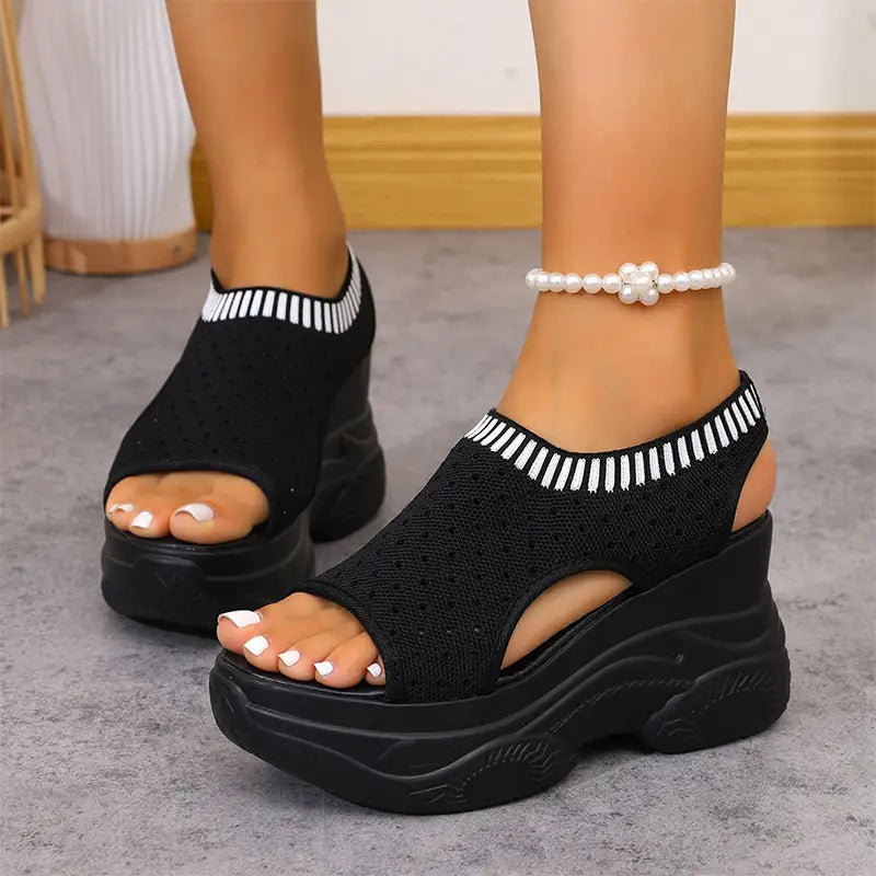 Julia™ | Comfortabele Platform Sandalen
